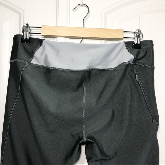 Under Armour Compression Drawstring Two Gray Tones, Pocket Leggings XL - Picture 5 of 13